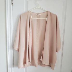 EUC F21 Elegant Nude-Pink Kimono